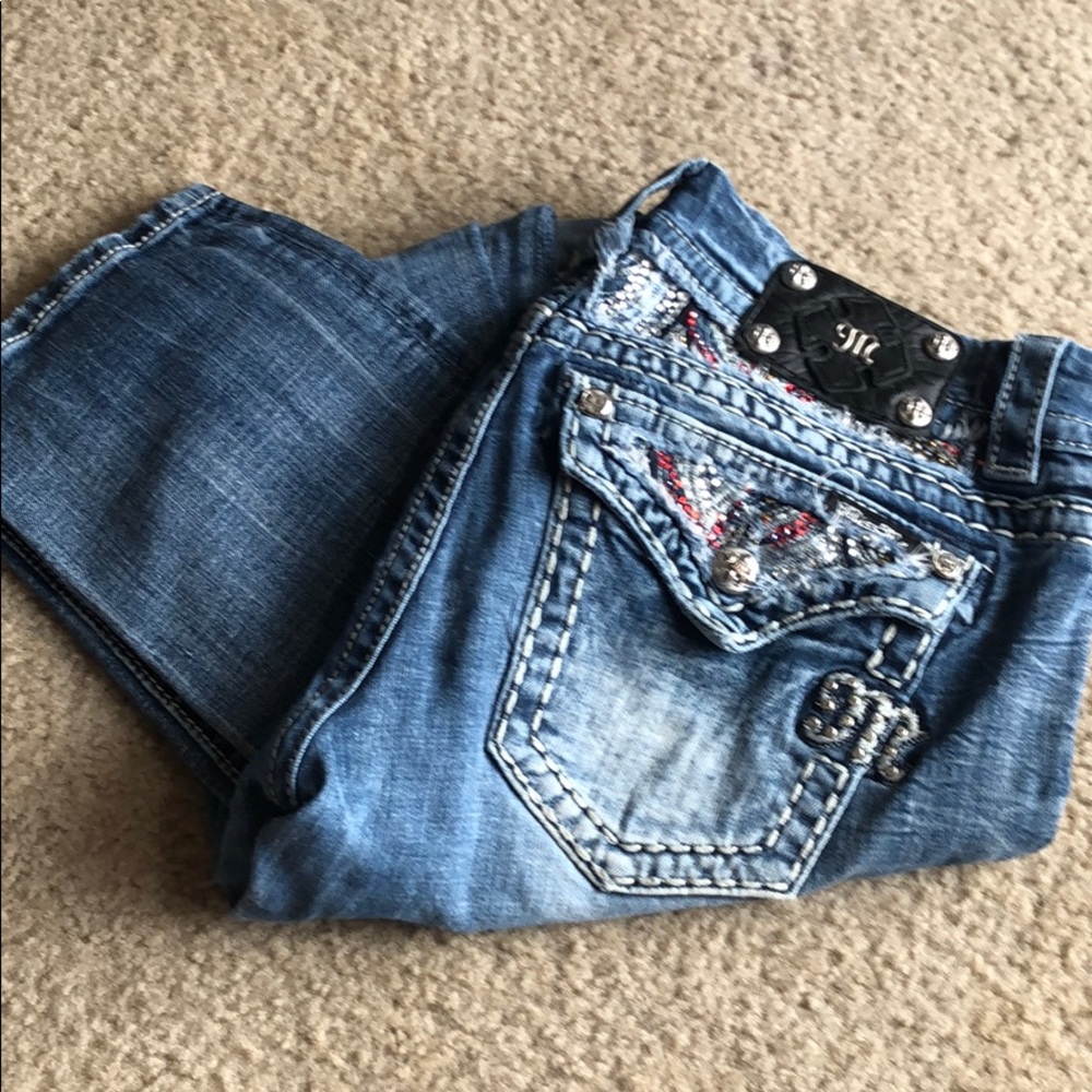 Miss me size 31 signature rise skinny jeans